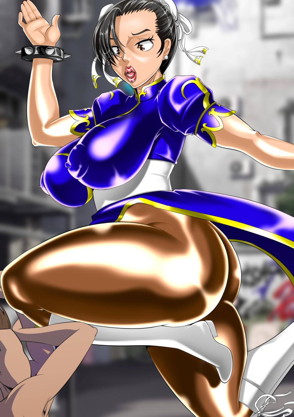 [Tenkuu no Kuusou Kanri Iinkai (Kazu)] Haiboku Monogatari Haru (Street Fighter) (Textless) - Page 37