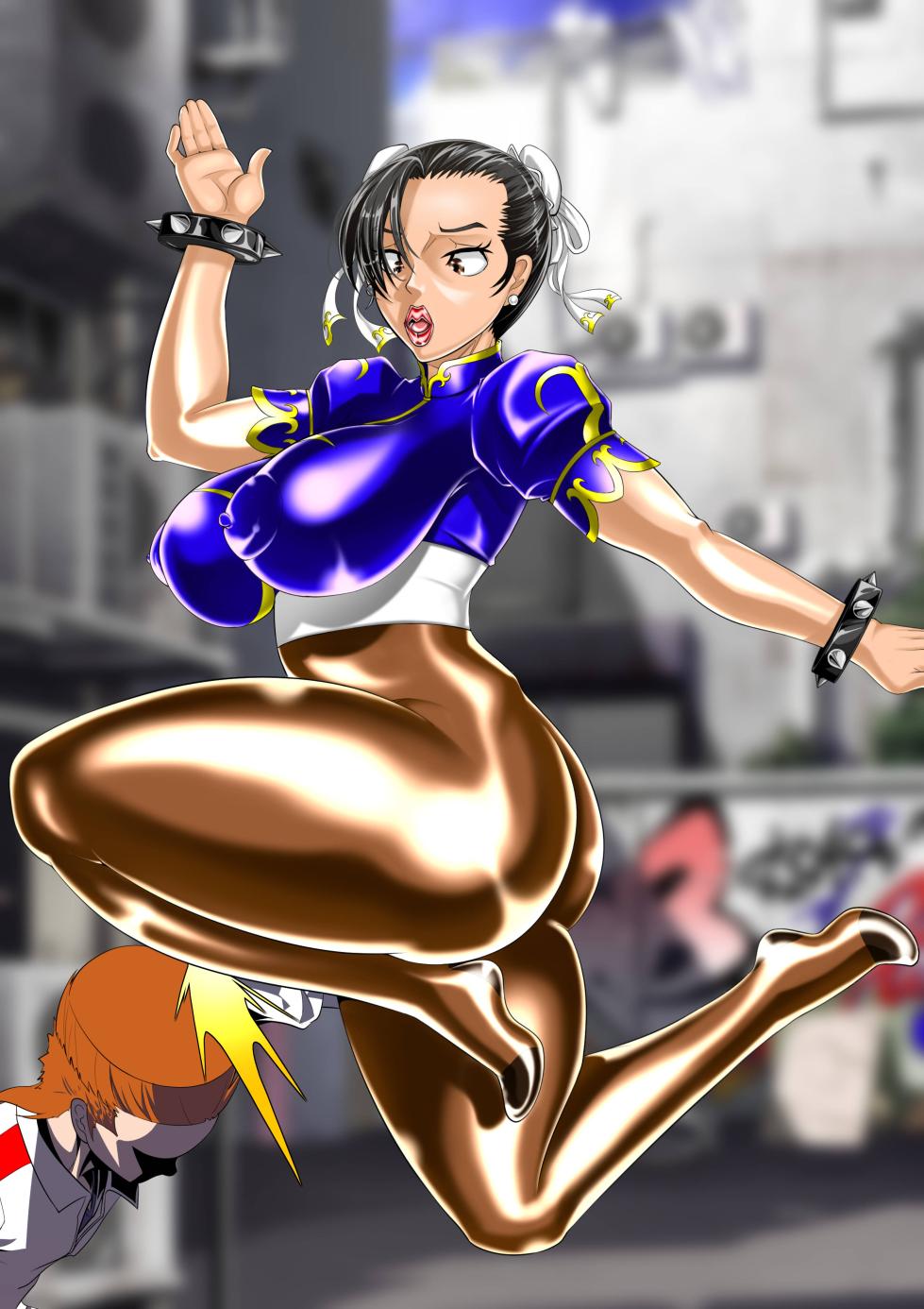 [Tenkuu no Kuusou Kanri Iinkai (Kazu)] Haiboku Monogatari Haru (Street Fighter) (Textless) - Page 38