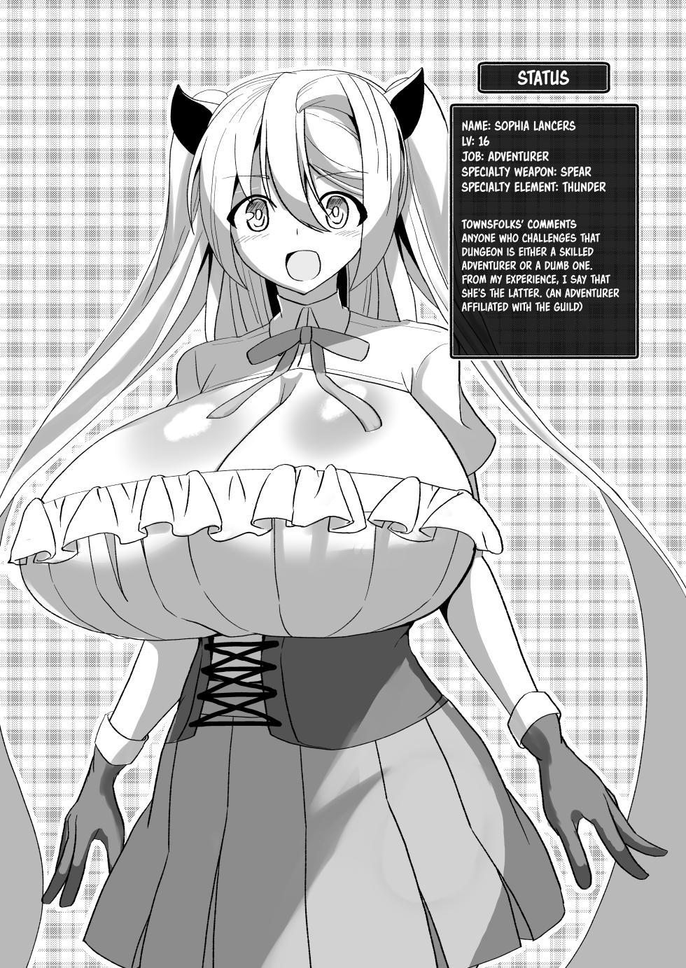 [Ebi Kousen (Ebi)] Dekapai Boukensha Sophie VS Ero Trap Dungeon [English] [Doujins.com] [Digital] - Page 3