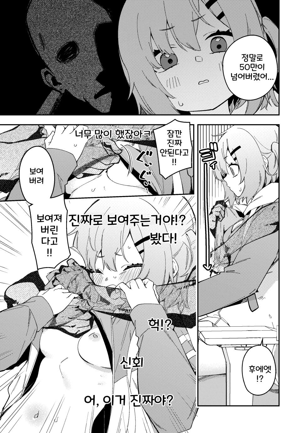 [Shobu] Yuurei ni Ijirarenagara Game suru Haishinsha [Korean] - Page 7