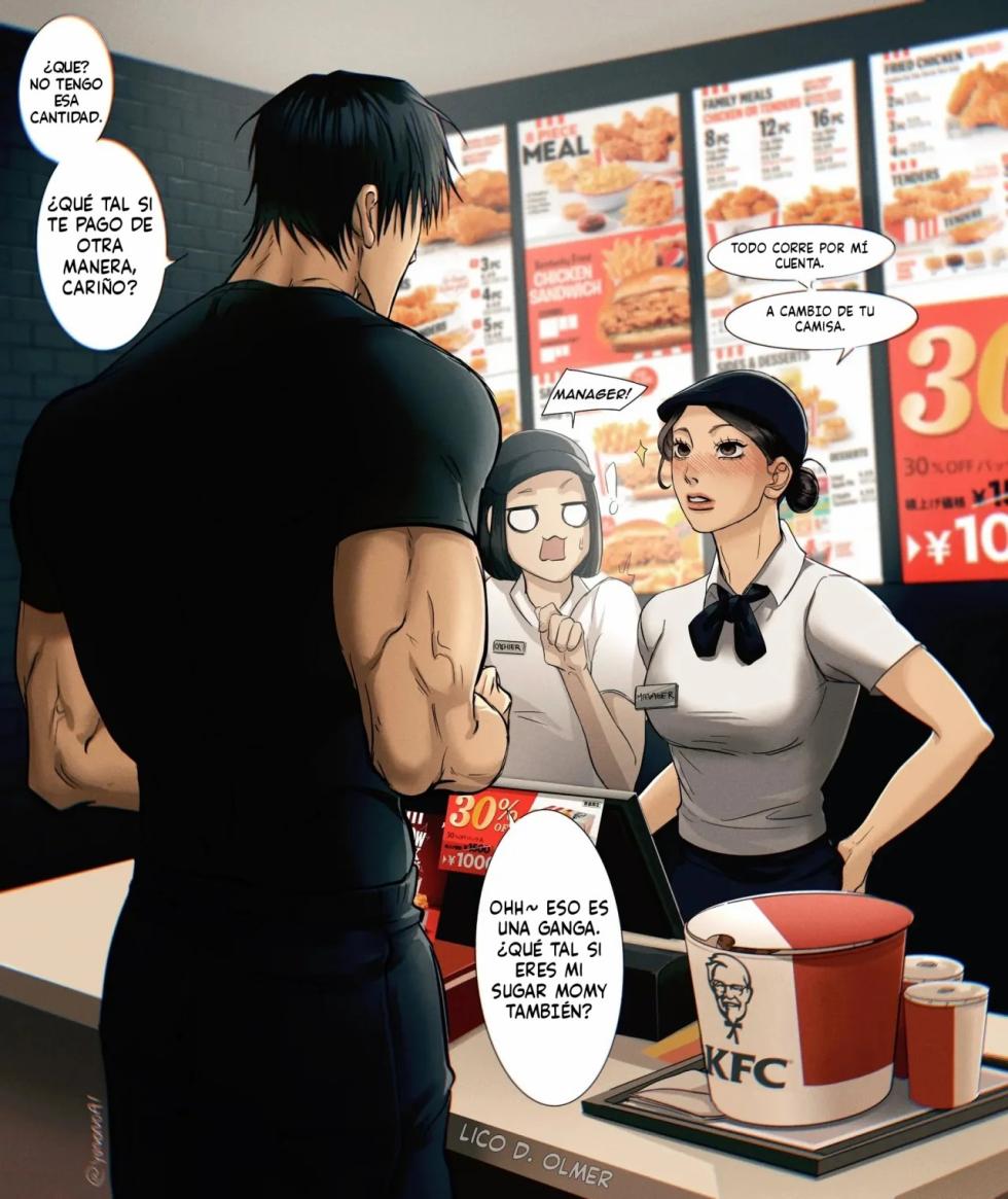 [Yuana媛] KFC (Jujutsu Kaisen)  [Spanish] [ Shining Hentai] - Page 1