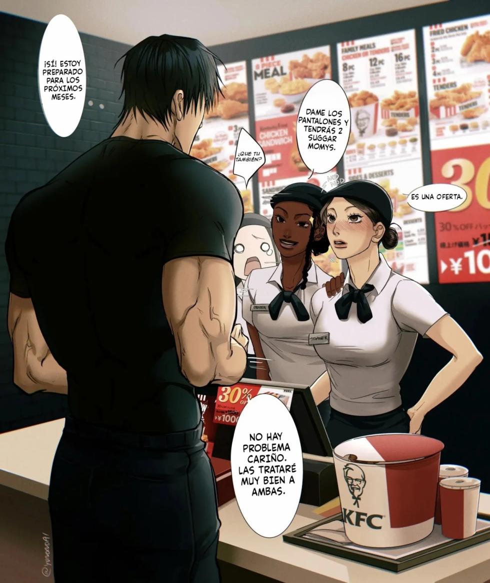 [Yuana媛] KFC (Jujutsu Kaisen)  [Spanish] [ Shining Hentai] - Page 2