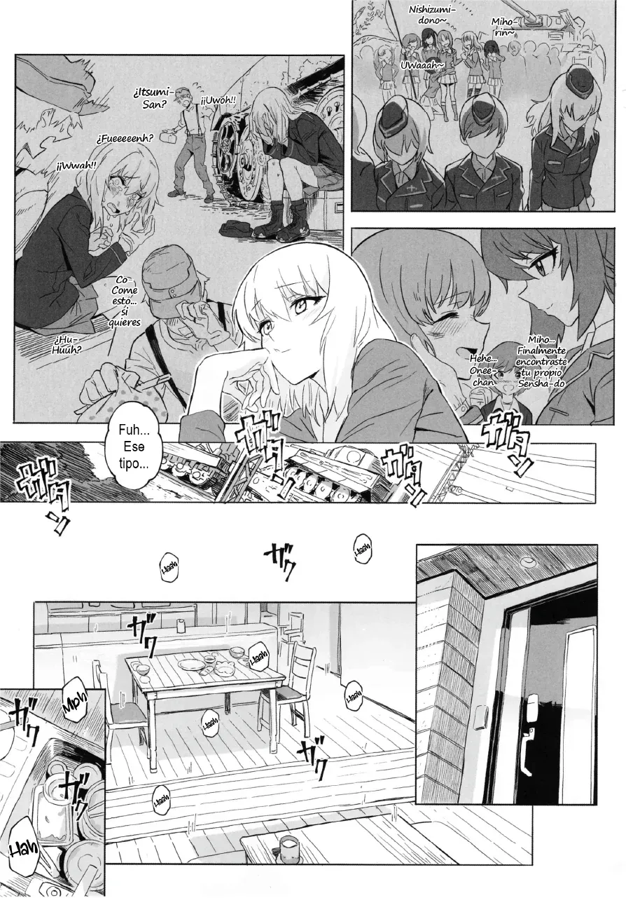 (C94) [SHIOHAMA (Hankotsu max)] ERIKA Vol. 3 (Girls und Panzer) [Spanish] [Decensored] - Page 14