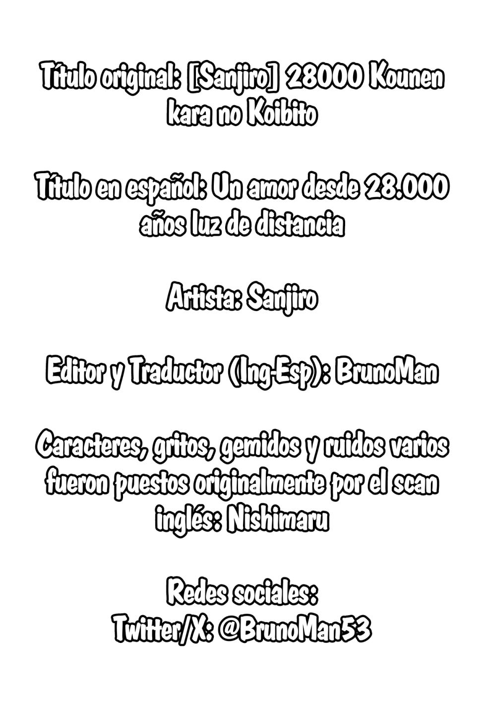 [Sanjiro] 28,000 Kounen Kara no Koibito | Un Amor desde 28.000 Años Luz de Distancia (COMIC GAIRA Vol. 14) [Spanish] - Page 31