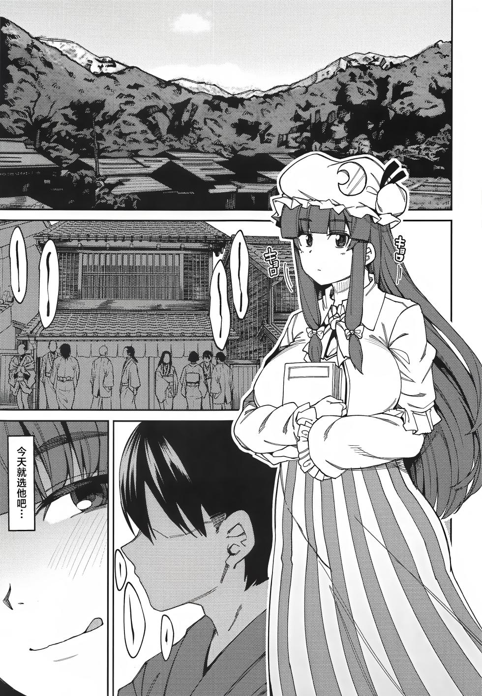(Shuuki Reitaisai 8) [Blossom Sphere, Shiko Neru Mix (Sakurayu Hal, Kauti, Yoshida Yuyu)] Saimin Toshokan (Touhou Project) [Chinese] [白杨汉化组] - Page 14