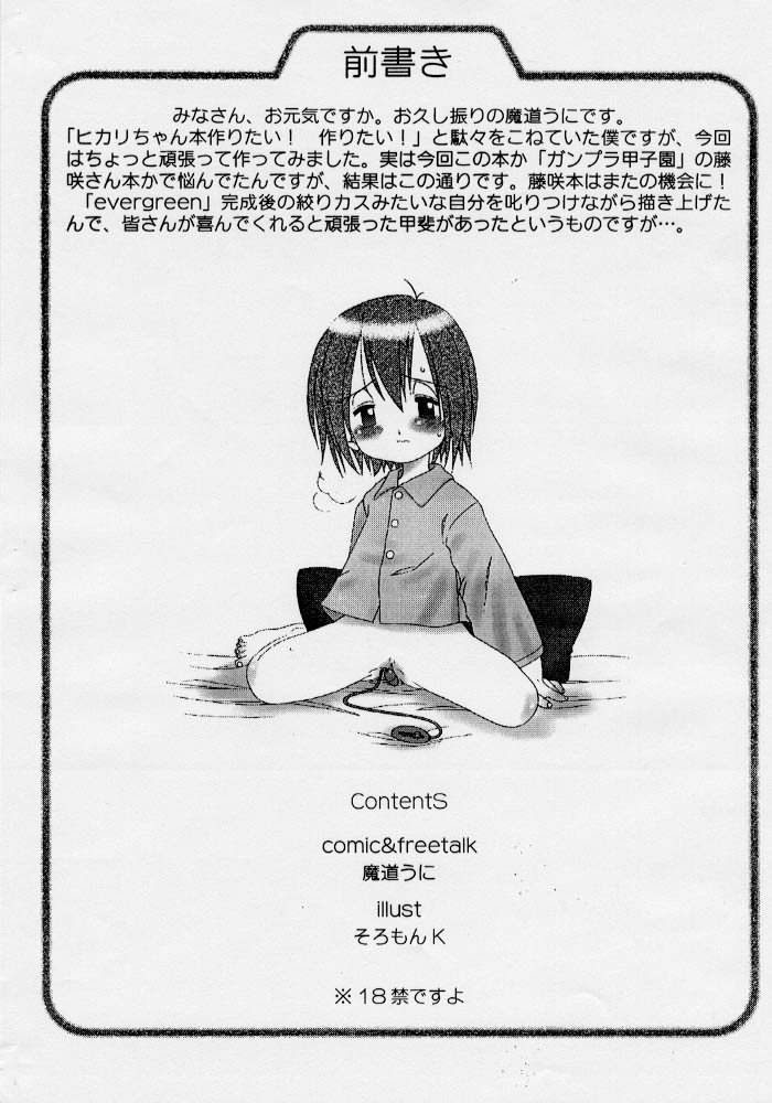 (C57) [USO Seisakujo (Madou Uni, Solomon K)] Hatsukoi (Digimon Adventure) - Page 2