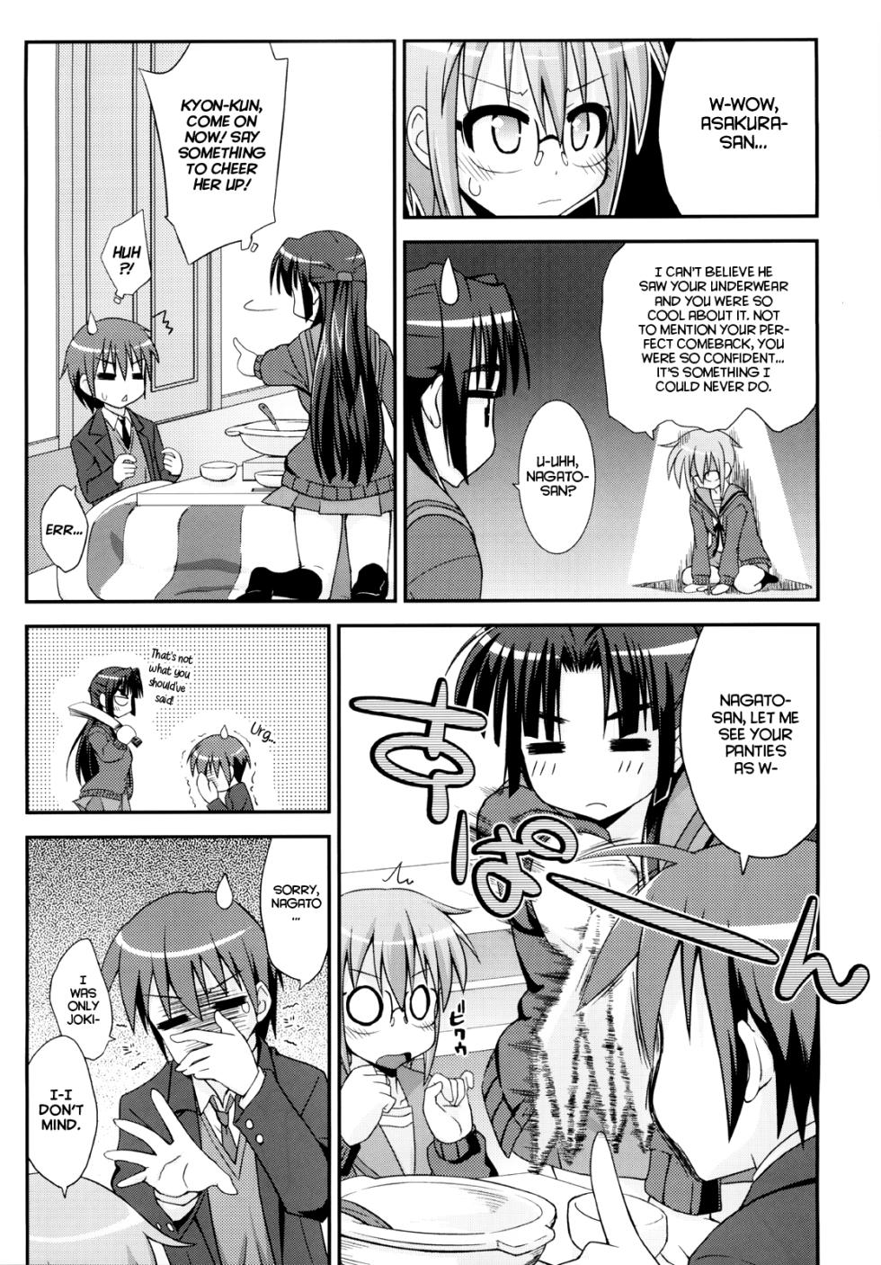 [Fruits Jam (Mikagami Sou)] Shoushitsu 3P (Suzumiya Haruhi no Yuuutsu) [English] [Project Valvrein] - Page 6