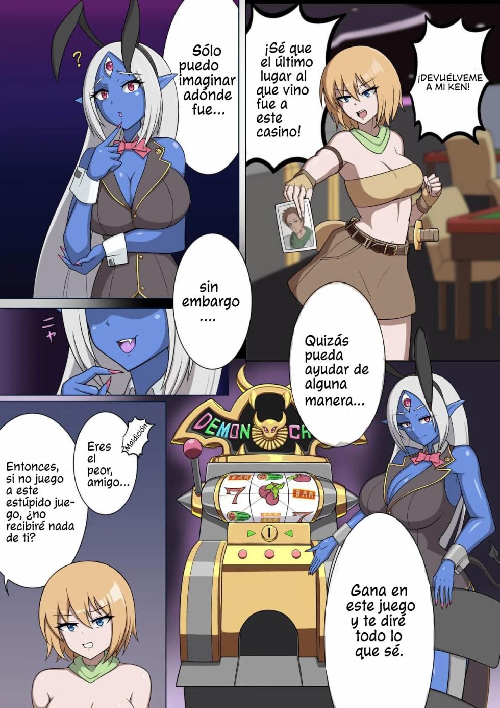 [Kinzoku Hannou (Zock Alter)] Demon Casino [Spanish] - Page 3