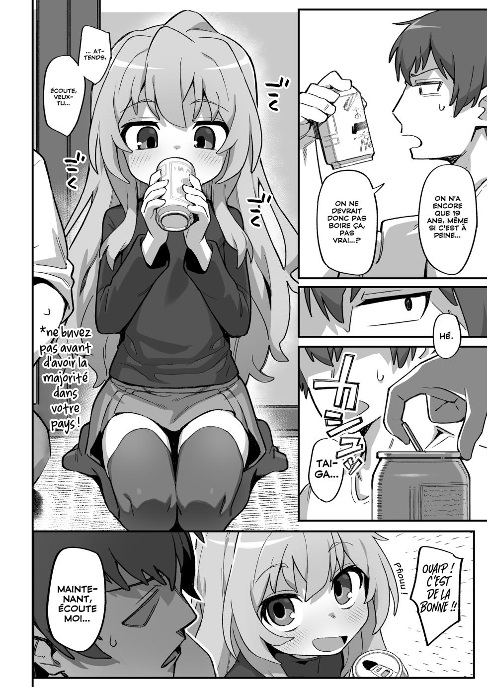 [Dagashiya (Wagashi)] Toradora! no Erohon 3 | Toradora! The Porn Book 3 (Toradora!) [French] [Digital] [CFF + Les Poroïniens] - Page 3