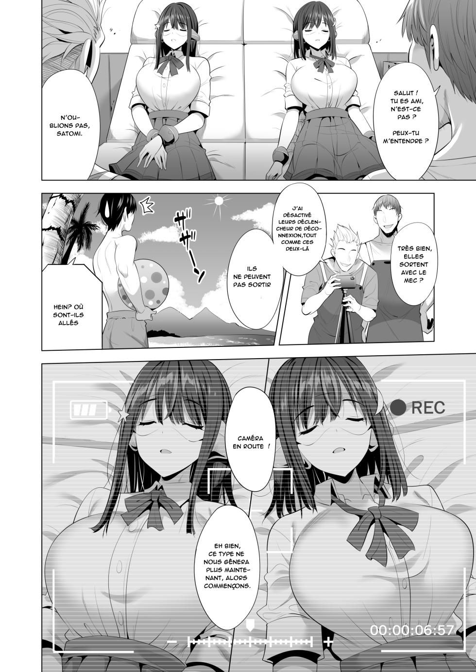 [Maguro Coffee (Aburi Salmon Maru)] Kumo no Su ni Torawareta Ore no Kanojo-tachi | Mes petite amie prise dans la toile  [French] [NervScan] - Page 12