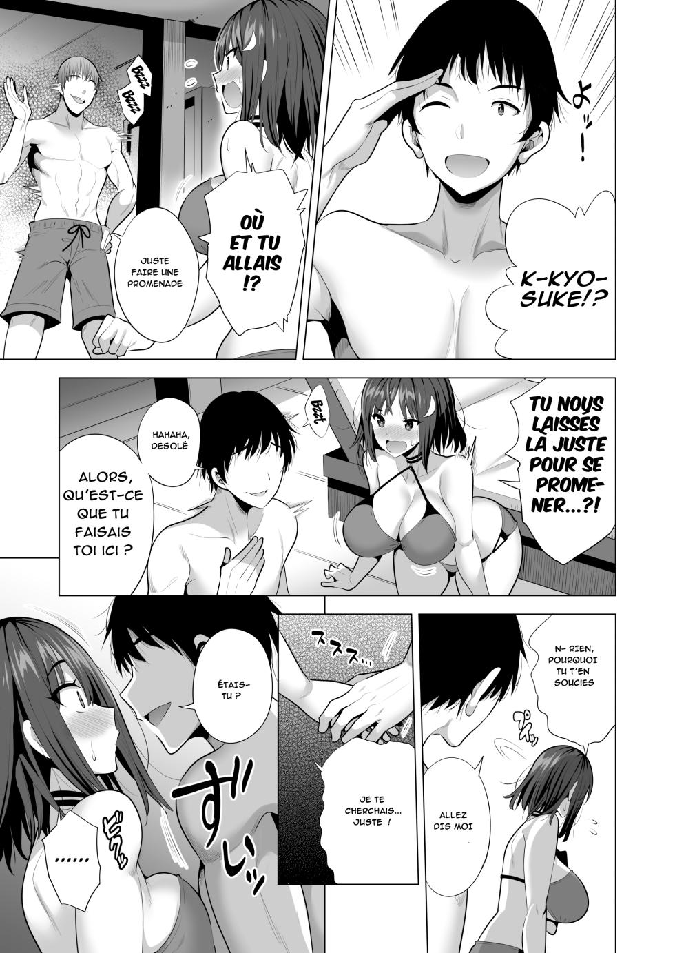 [Maguro Coffee (Aburi Salmon Maru)] Kumo no Su ni Torawareta Ore no Kanojo-tachi | Mes petite amie prise dans la toile  [French] [NervScan] - Page 31