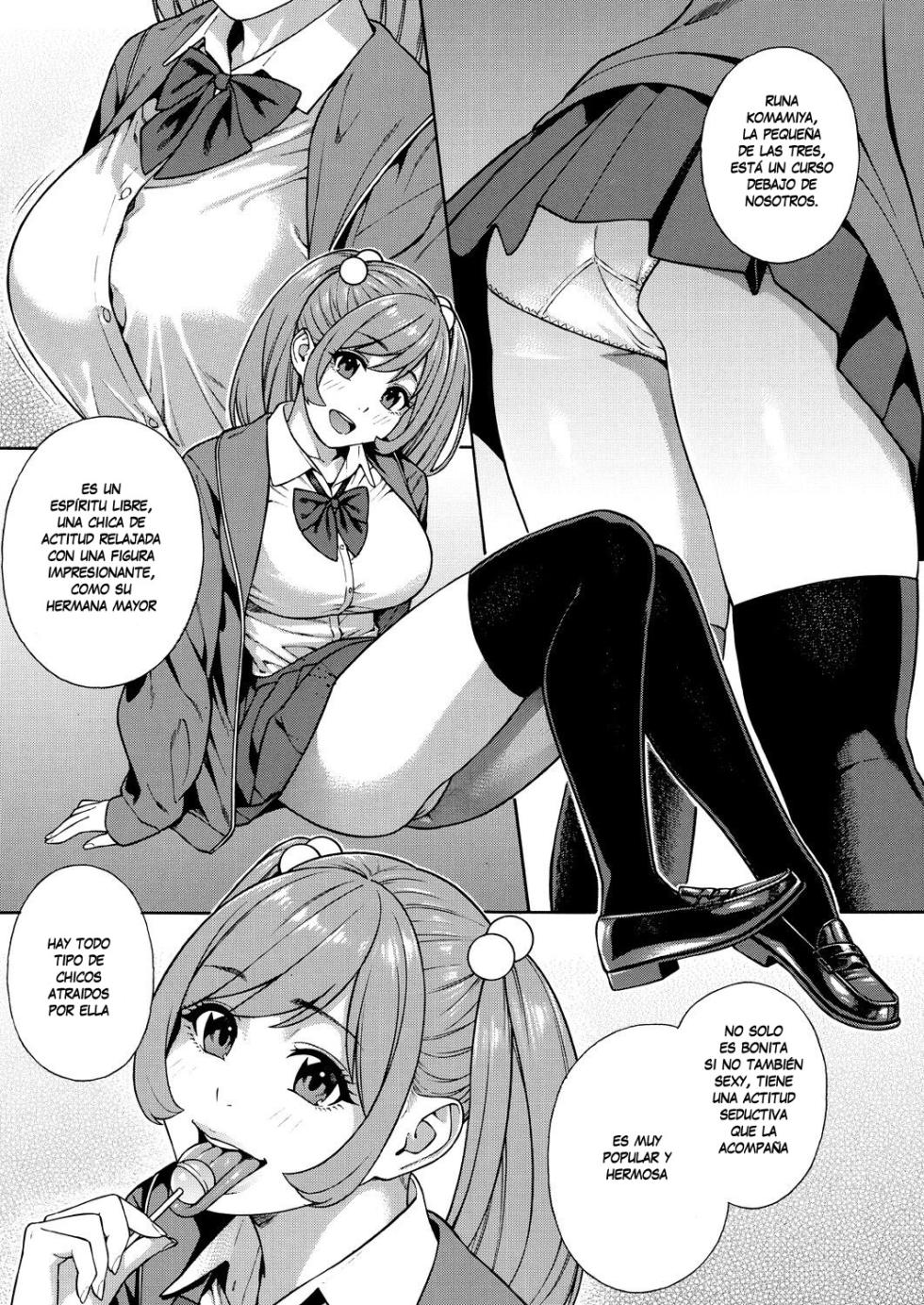[Zonda] Bitch Gal Sanshimal Harem Sakusei Ch. 1 | Making a Harem of the Three Bitchy Gal Sisters - Episode 1 (Comic Mugen Tensei 2023-12) [Spanish] [UNION ANIME] [Digital] - Page 7