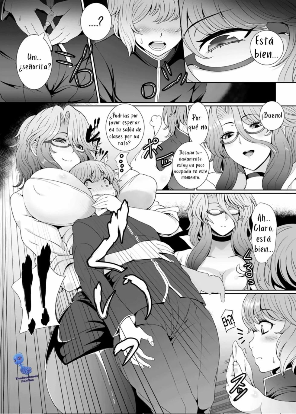 [Tawara Hiryuu] Do-S Onna Kyoushi no Shinrosoudan Shitsu | El Consultorio Profesional de un Profesora de Consulta de Carrera (COMIC Grape Vol. 22) [Spanish] [Darfinx] - Page 4