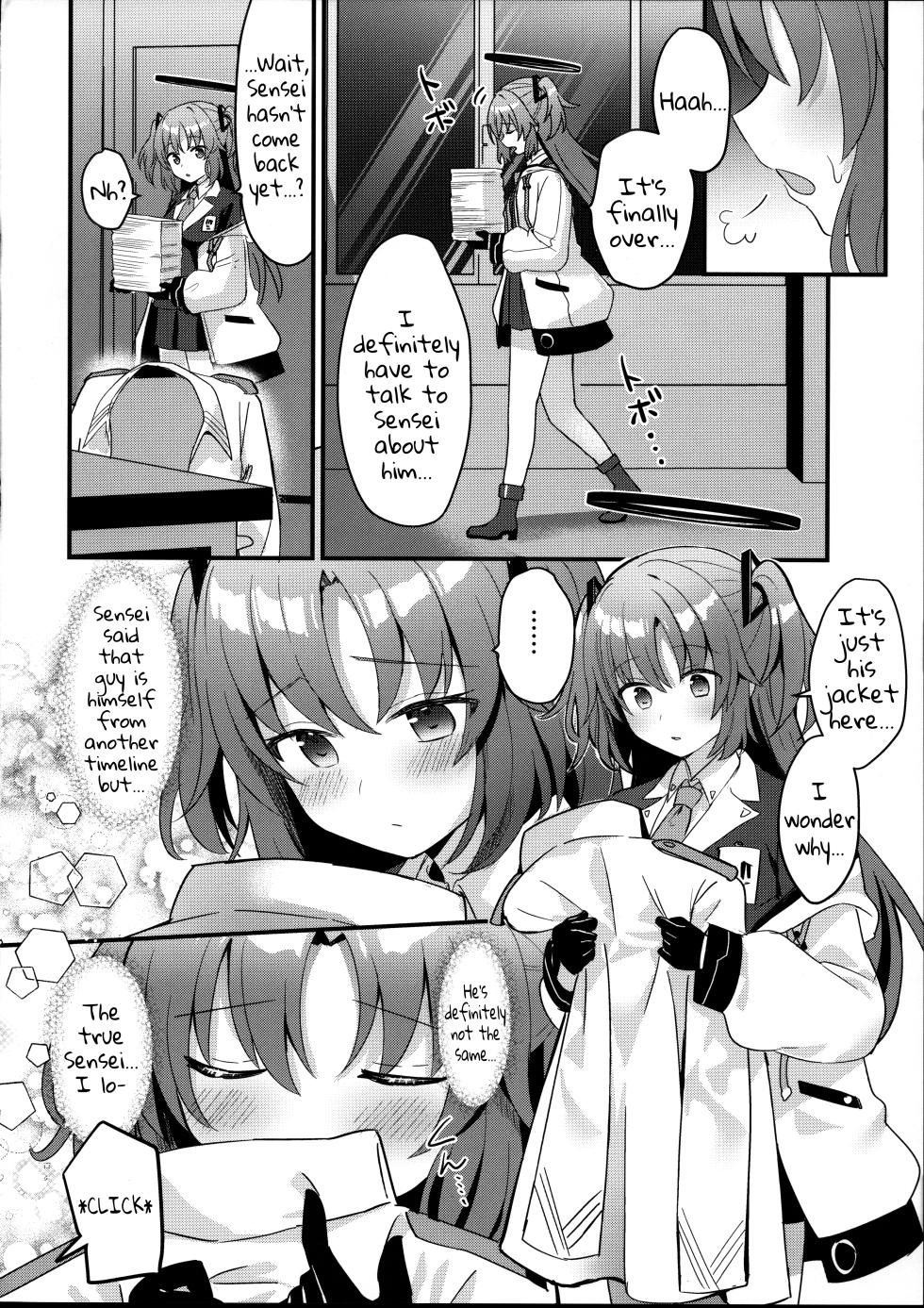 (C102) [Chiukorone (Chiune)] Kimodebu Sugite Kivotos o Horoboshita Sensei ga Bessekaisen no Yuuka o NTR Ryoujoku suru Hon (Blue Archive) [English] - Page 9