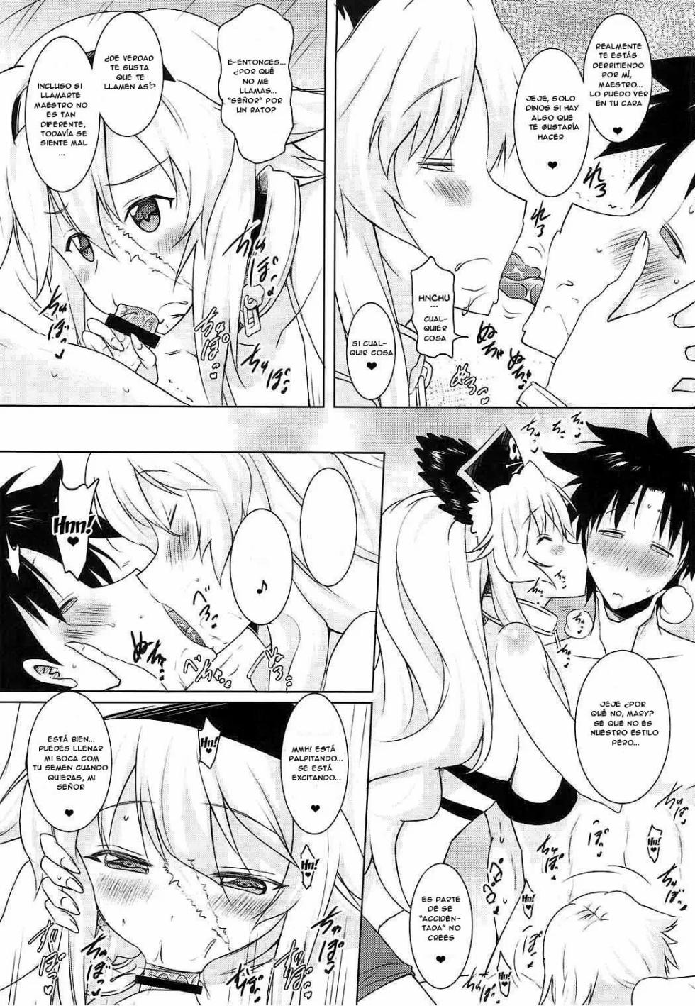(C92) [Syunkan Saidaihusoku (Pony R)] Anne & Mary to no Nukinuki Seikatsu (Fate/Grand Order)  [Spanish] [Katanaramanofansub] - Page 8