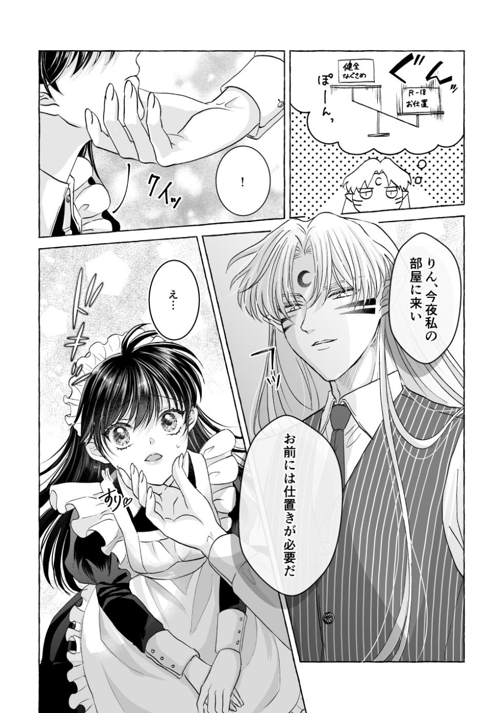 [Hoshi Furu Yoru ni (Yuki Usa)] Iron na Anata to Koi o Suru (Inuyasha) [Digital] - Page 18