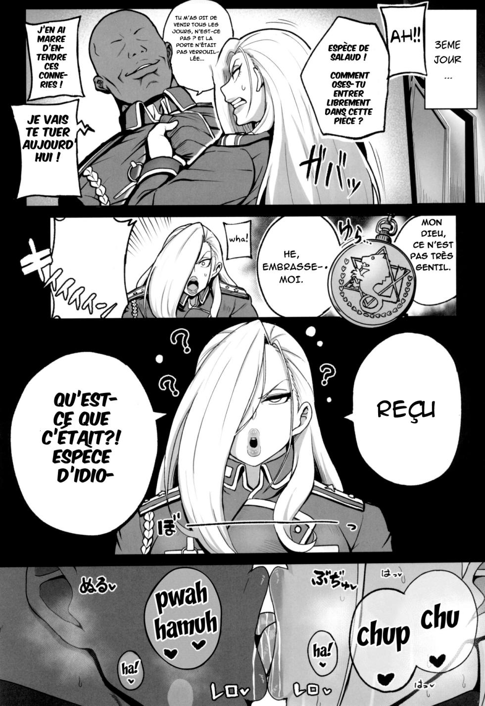 (C102) [Guhan Shounen] Jukujo Shougun VS Saimin no Renkinjutsushi - Armstrong VS Hypnotic Alchemist |  Armstrong contre l' hypnotique alchimiste (Fullmetal Alchemist) [French] [NervScan] - Page 14