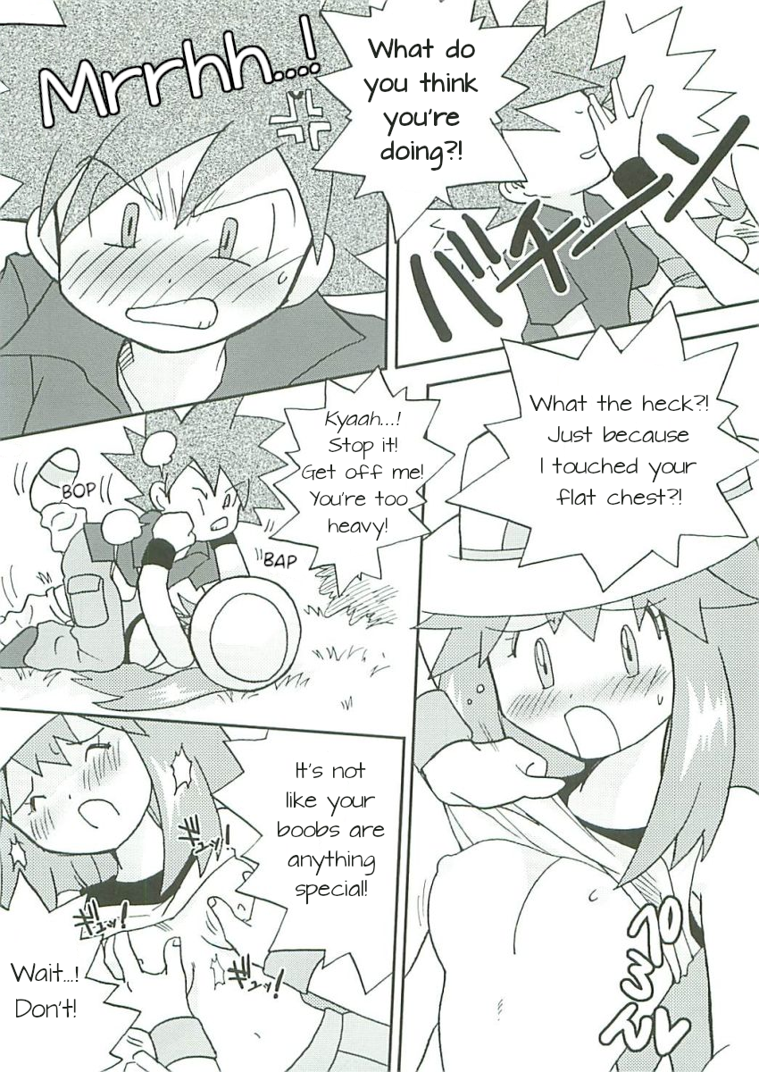 (Shota Collection 5) [BUMSIGN (Hatoya Kobayashi)] Hanadachou 24 Bandouro | Cerulean City Route 24 (Pokémon) [English] - Page 5