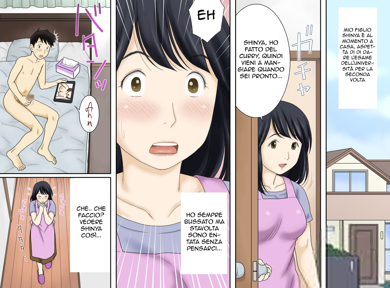 [Atori Akinao (Atori K)] Nagare de Musuko to Tsunagacchatta | Devo Soddisfare la Mamma [Italian] - Page 2
