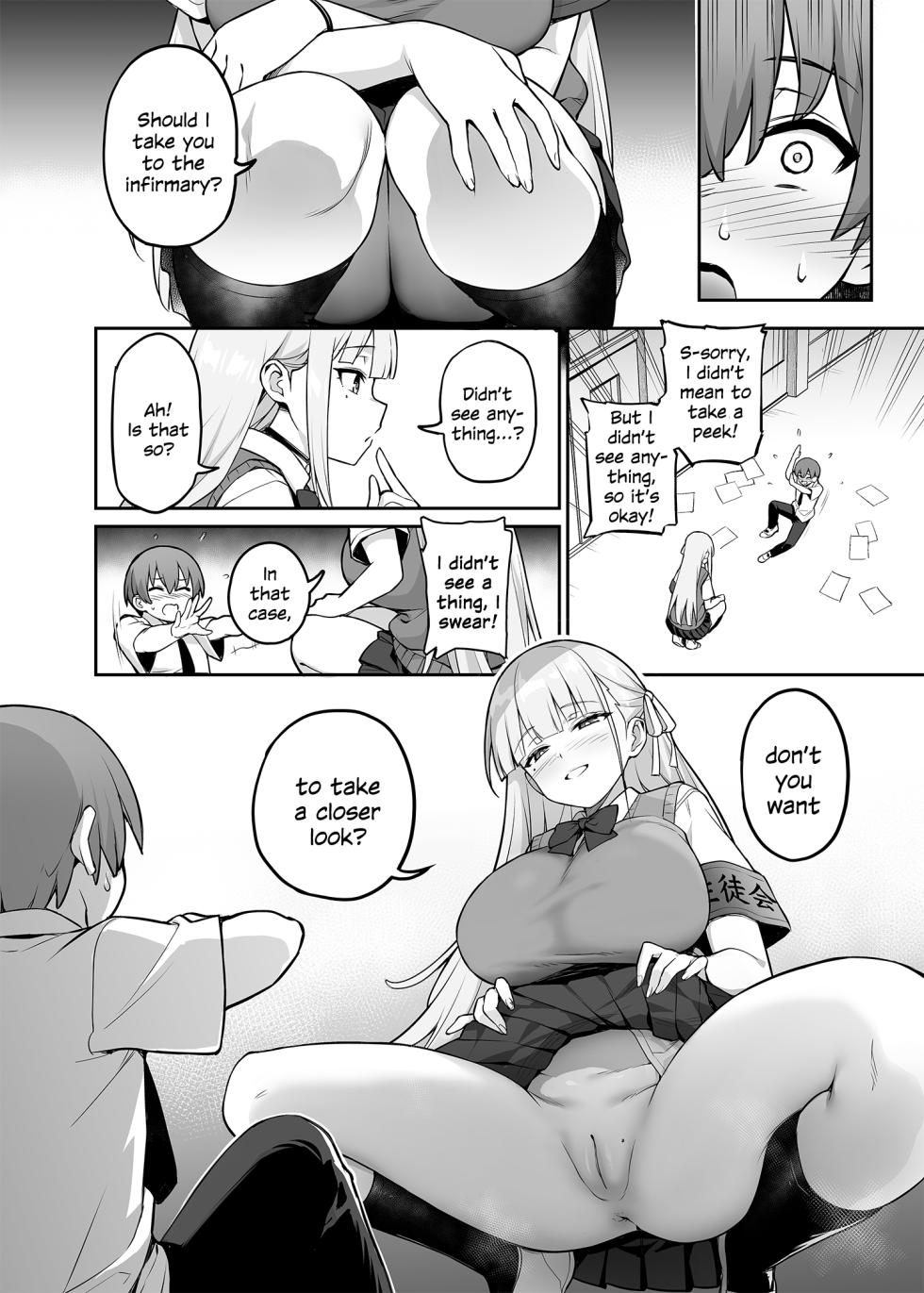 [TRY] Akogare no Seitokaichou ga Kyonyuu Sugiru Ken [English] [SDTLs] [Decensored] - Page 11