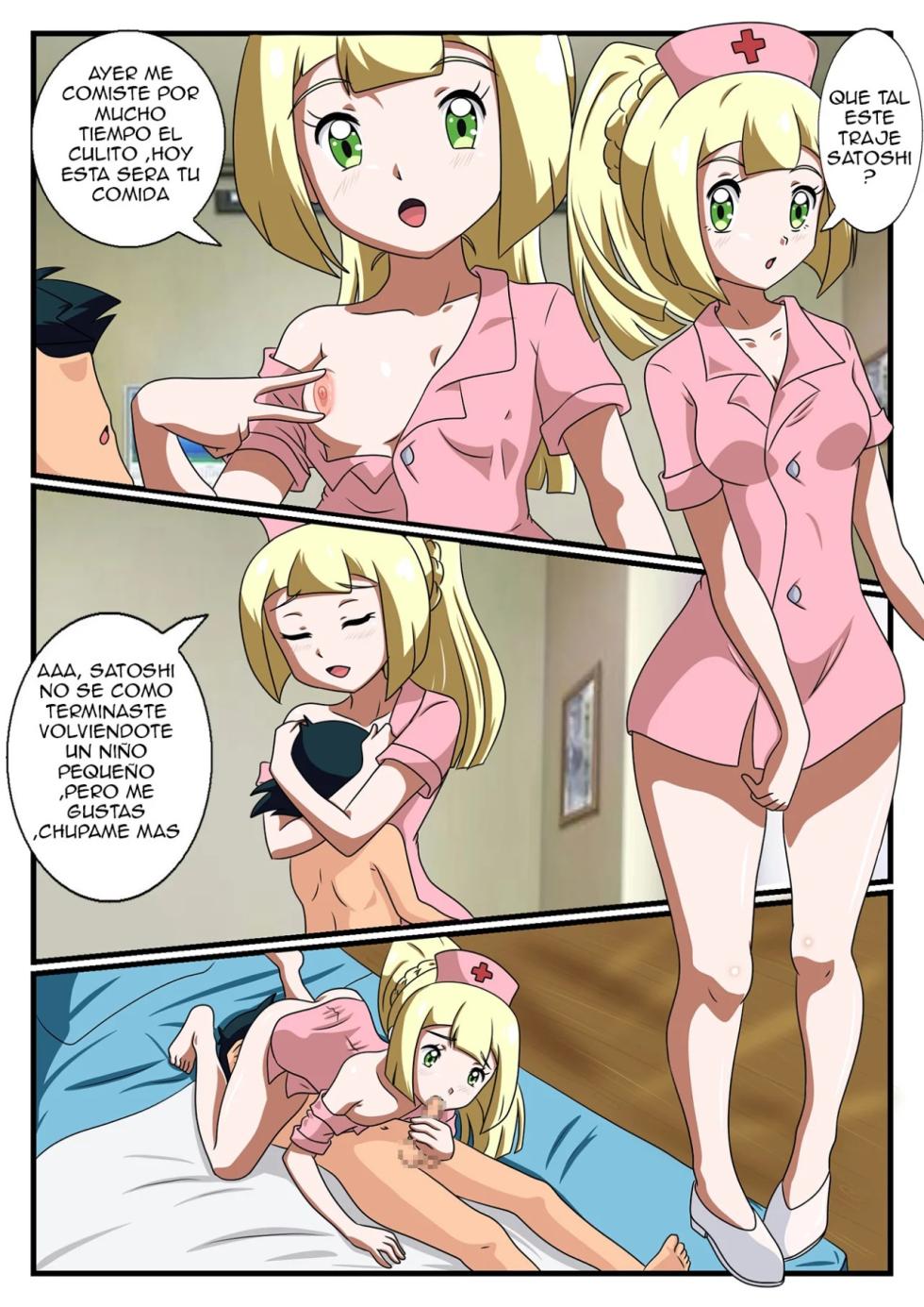 [Sesshoalex] Lillie Cosplay Party (pocket monster) [Spanish] - Page 3