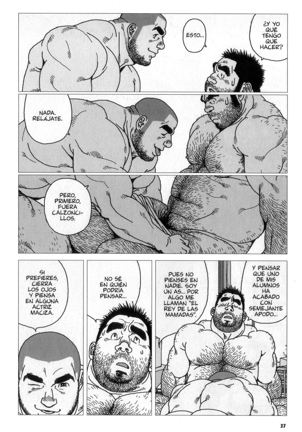 [Jiraiya] Aogeba Toutoshi | Querido Profesor [Spanish] - Page 35