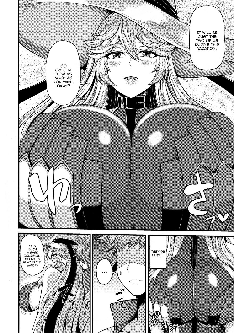 (C101) [Ashima Sandou (Ashima Takumi)] Magisa to Vacances |  Vacation With Magisa (Granblue Fantasy) [English] {Doujins.com} - Page 4