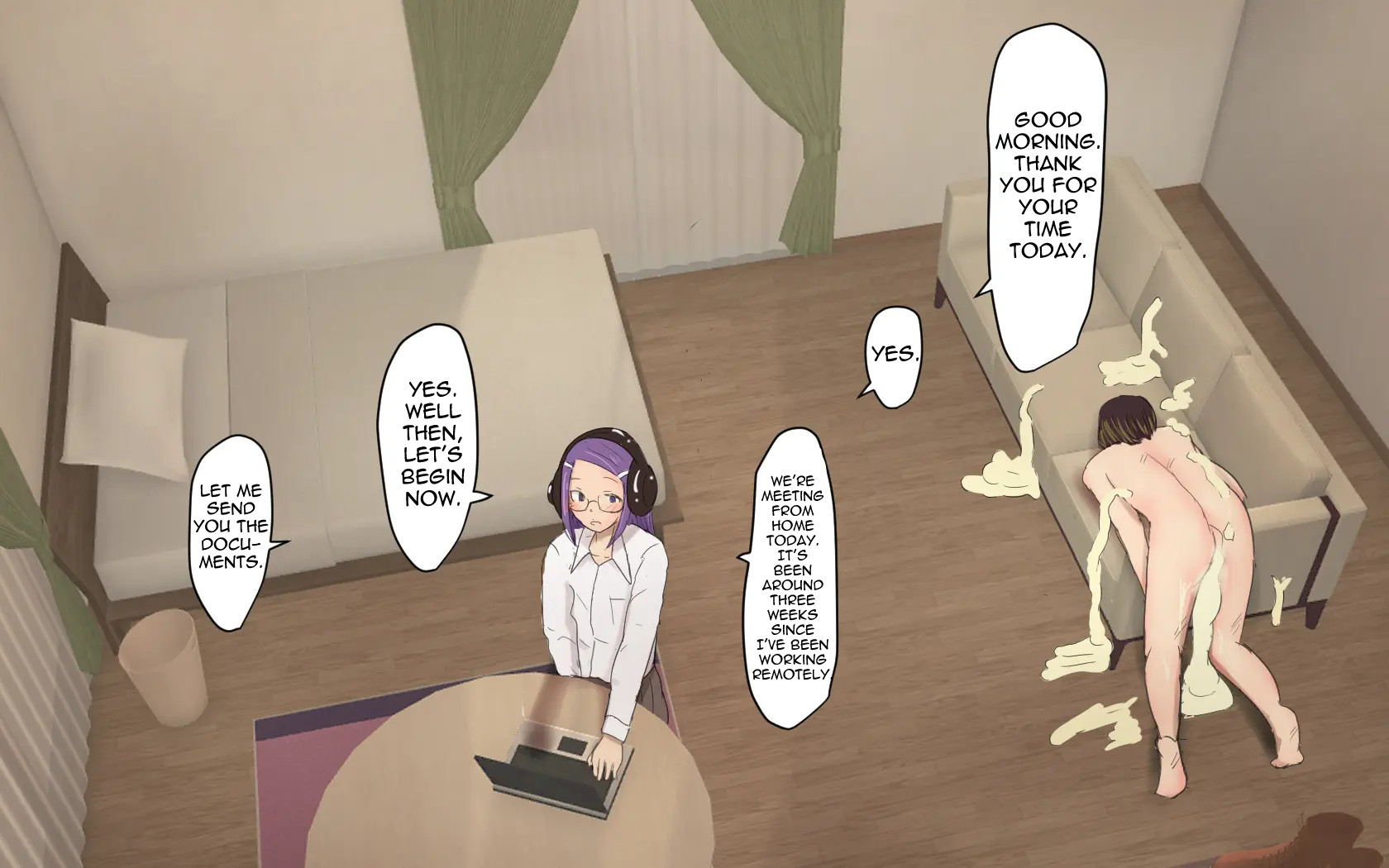 [Pal Maison] Futanari Room Share 3 [English] - Page 4