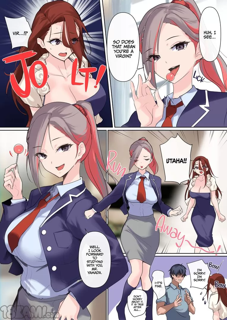 [Nylon 100% (Nylon)] Mesu Buta Celeb to Doutei Sensei | The Virgin Tutor and the Wealthy Whore [English] [Decensored] [Digital] - Page 32