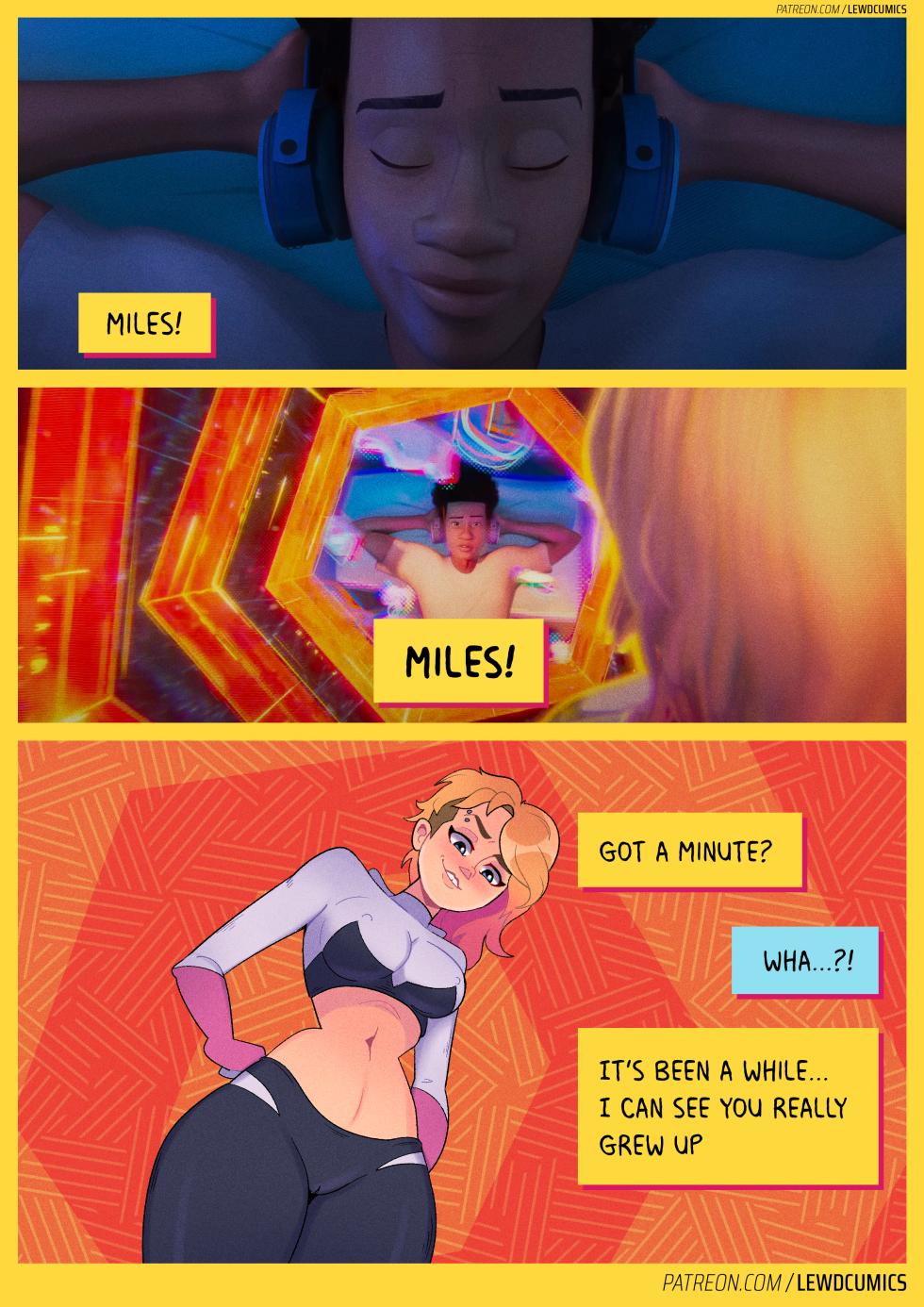[LewdCumics] Across The Spider-Verse [English] [Uncensored] - Page 2