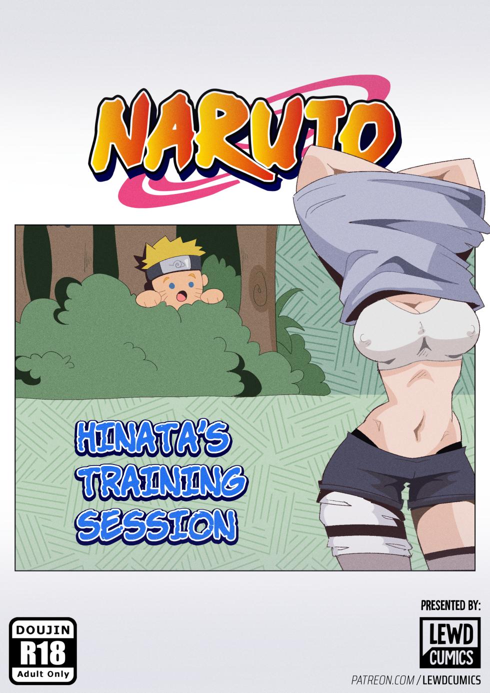 [LewdCumics] Hinata's Training Session (Naruto) [English] - Page 1