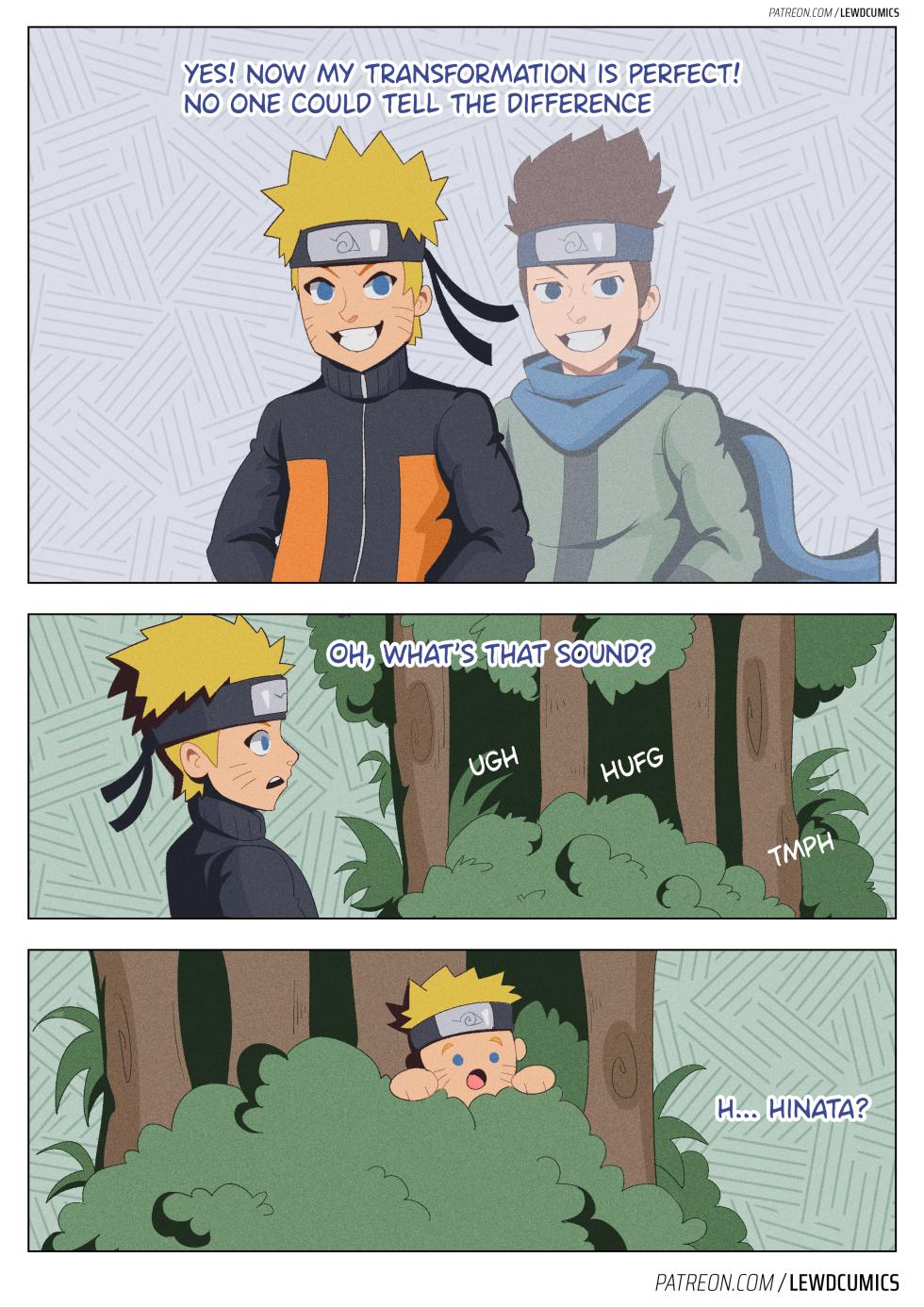 [LewdCumics] Hinata's Training Session (Naruto) [English] - Page 2