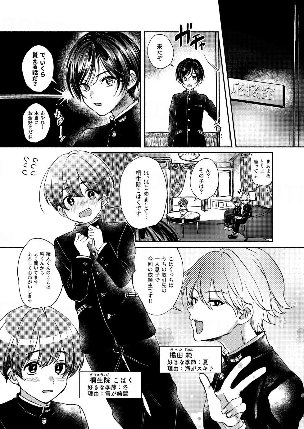 [Elysium (minmin)] Binbou Bishounen to Jigoku no Josou Arbeit [Digital] - Page 5