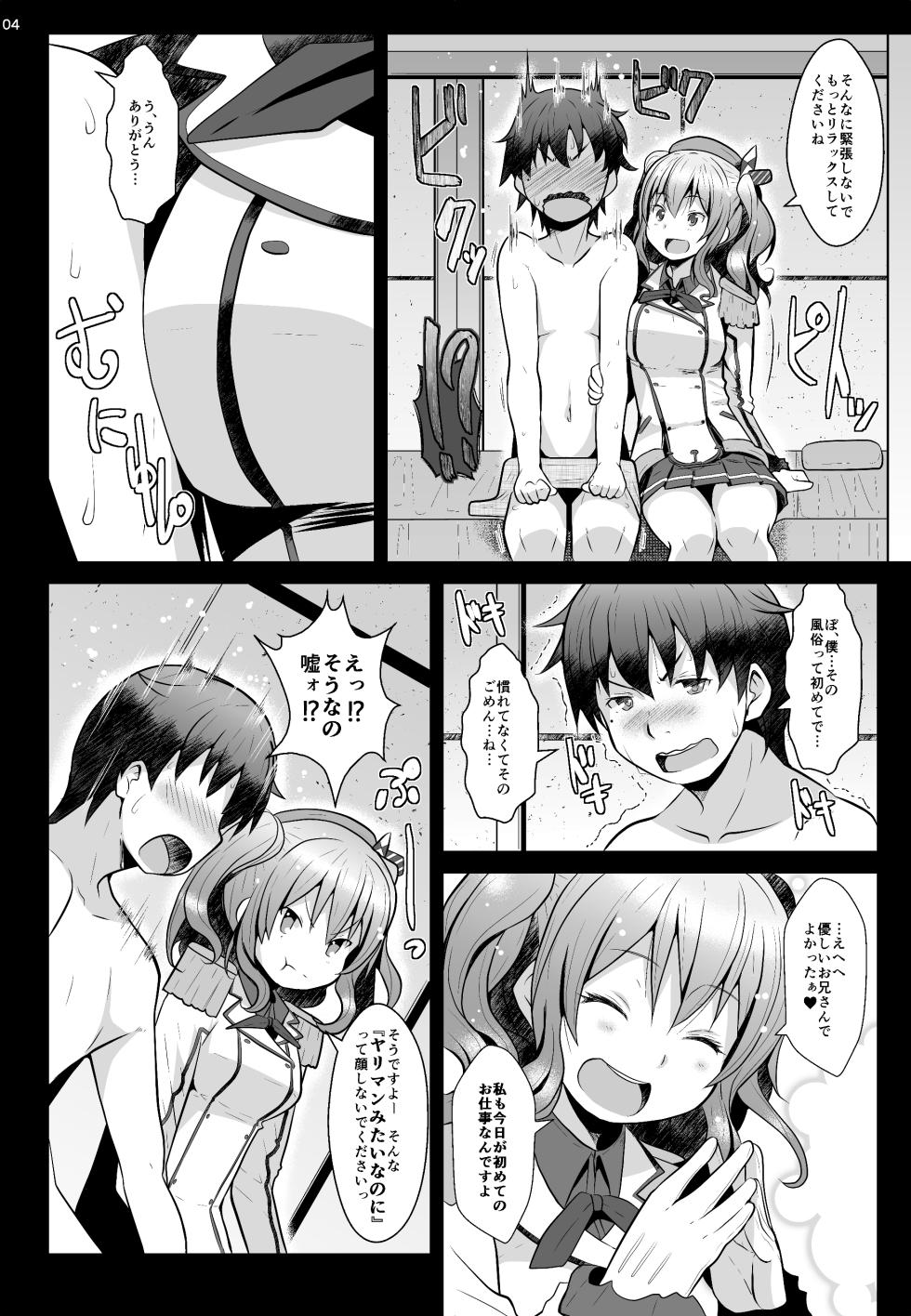[GaRyuuYa (NAZ)] 120-ppun Danyaku Museigen Batsubyou Course (Kantai Collection -KanColle-) [Digital] - Page 3