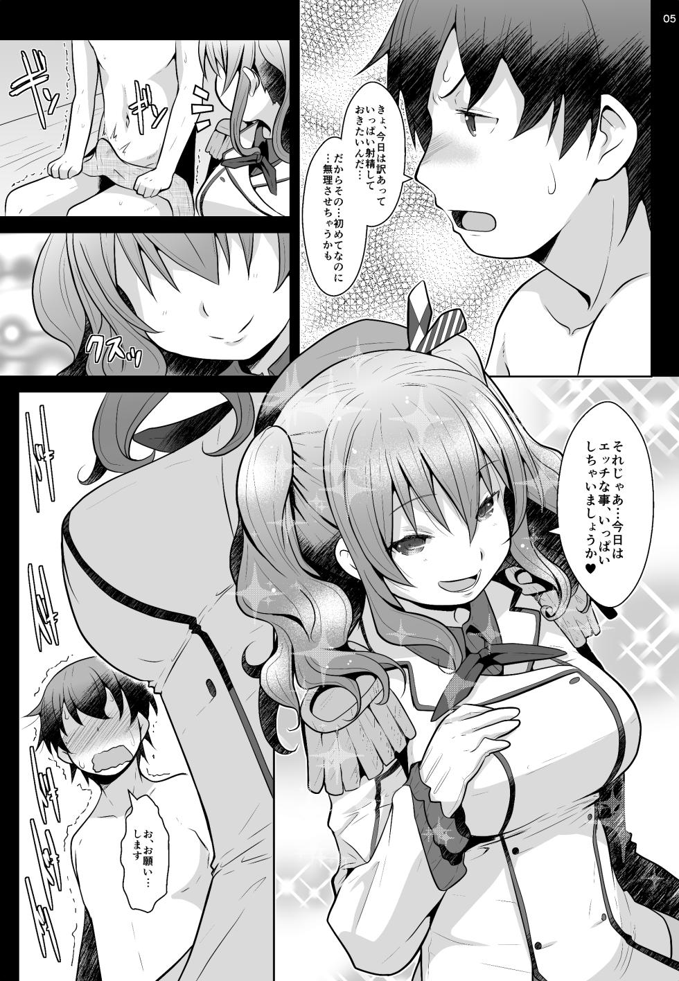 [GaRyuuYa (NAZ)] 120-ppun Danyaku Museigen Batsubyou Course (Kantai Collection -KanColle-) [Digital] - Page 4