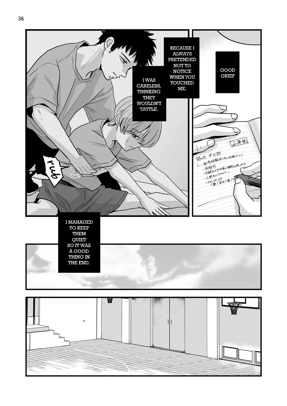 [Kume (Minakami Riku)] Gaibu Coach no Tokubetsu Massage | A Special Massage From The New Coach [English] [Digital] [Chiarashi Scans] - Page 35