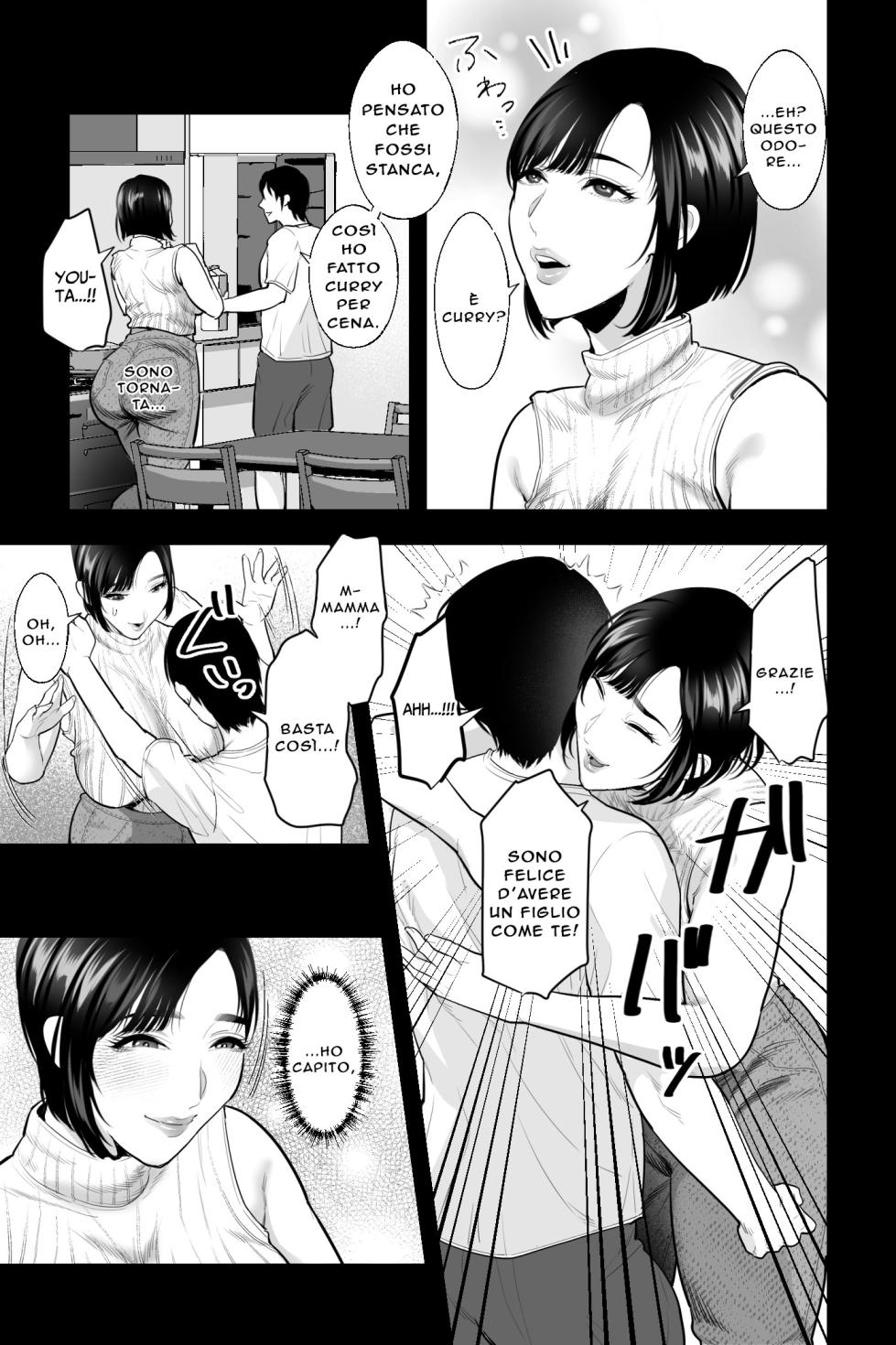 [Ginshio Honpo (Ginen)] Haha no Naedoko ~Kyonyuu no Haha ni Saimin Kakete, Ninchi Kaihen x Noukou Nakadashi Sex~ | Come Ipnotizzo mia Madre [Italian] - Page 4