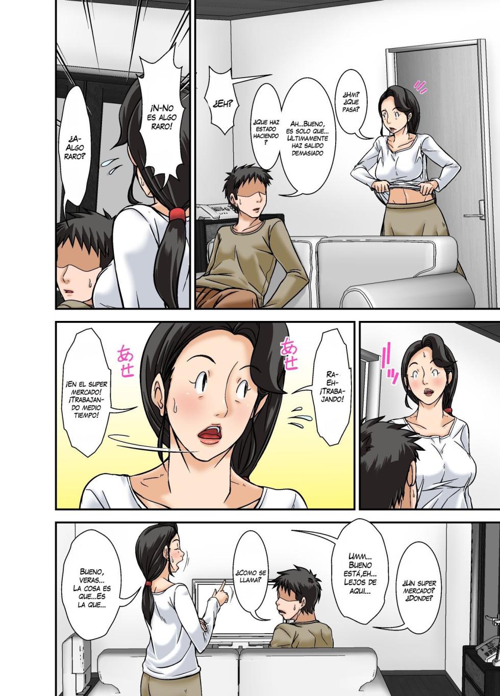 [Hoyoyodou] Futsuu no Shufu ga Fuuzoku ni Ochita Riyuu ~Musuko Hen~ | Why This Ordinary Housewife Resorted to Sex Work ~Son Edition~ [Spanish] [Varkatzas666] - Page 12