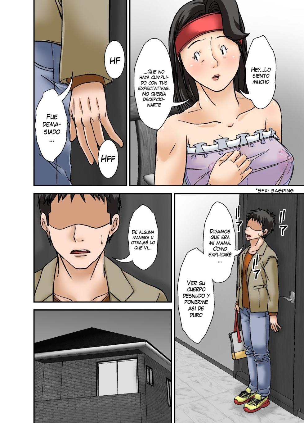 [Hoyoyodou] Futsuu no Shufu ga Fuuzoku ni Ochita Riyuu ~Musuko Hen~ | Why This Ordinary Housewife Resorted to Sex Work ~Son Edition~ [Spanish] [Varkatzas666] - Page 22