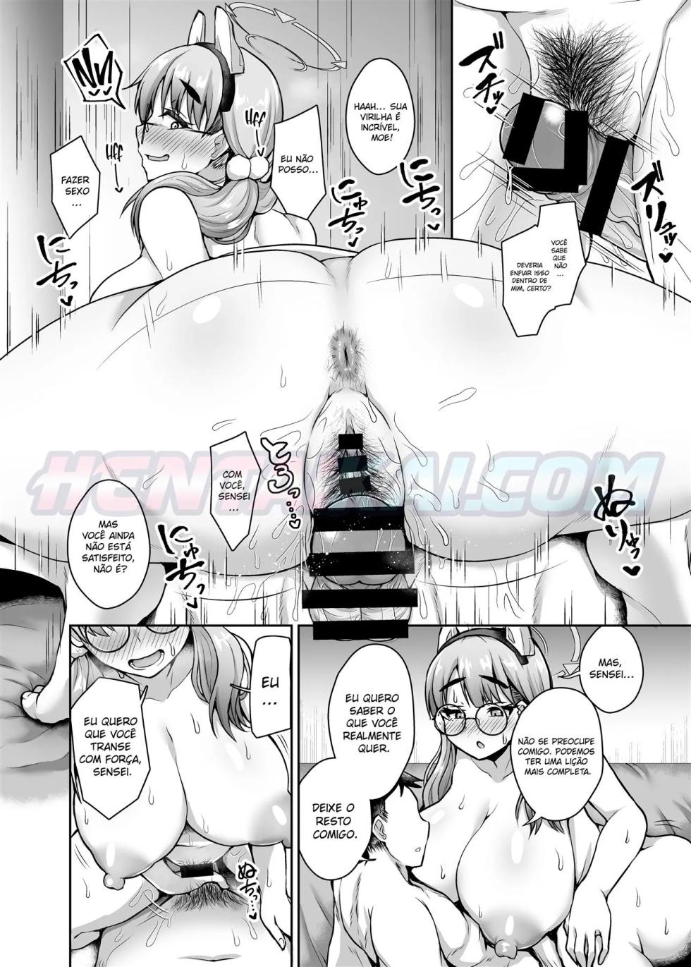 [Fushinsya_Guilty (Ikue Fuji)] Kivotos Fuuzoku Kazekura Moe - Kivotos adult entertainment   (Blue Archive)  [Portuguese-BR] [hentaikai.com] [Digital] - Page 7