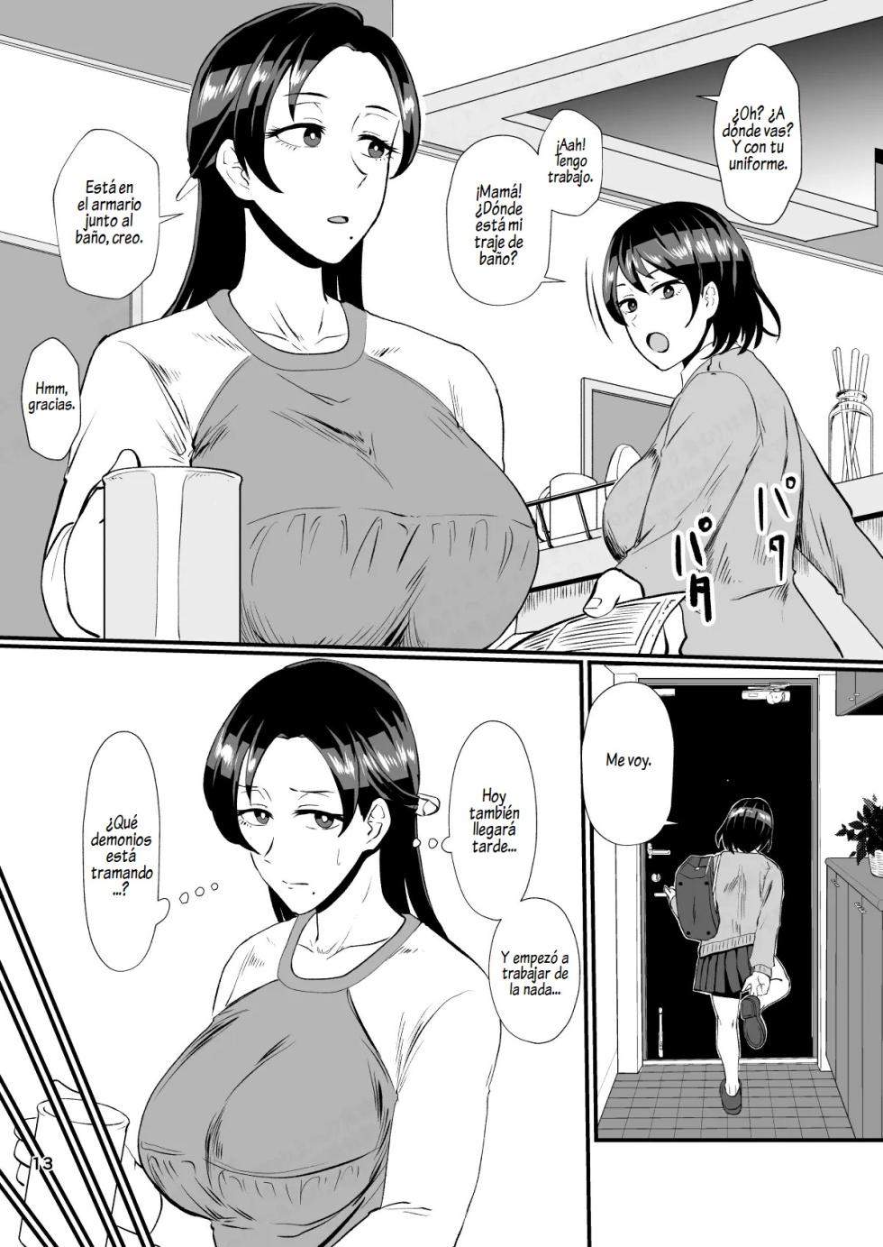 [Hotel Shikinseki (Protohotel)] "Papakatsu Nante Doukashiteru" Joshi no Kenjitsu na Semen Tissue Arbeit (Saiminchuu) [Spanish] [Al Chile no Sé Scan] [Digital] - Page 12