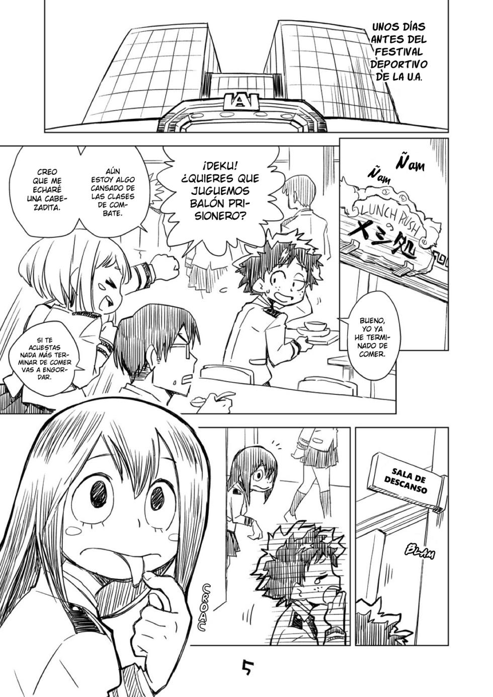 (C93) [Okosama Lunch (Nishinozawa Kaorisuke)] Boku no Mousou Academia - My Slick Academia (Boku no Hero Academia) [Spanish] {Gisicom} - Page 4