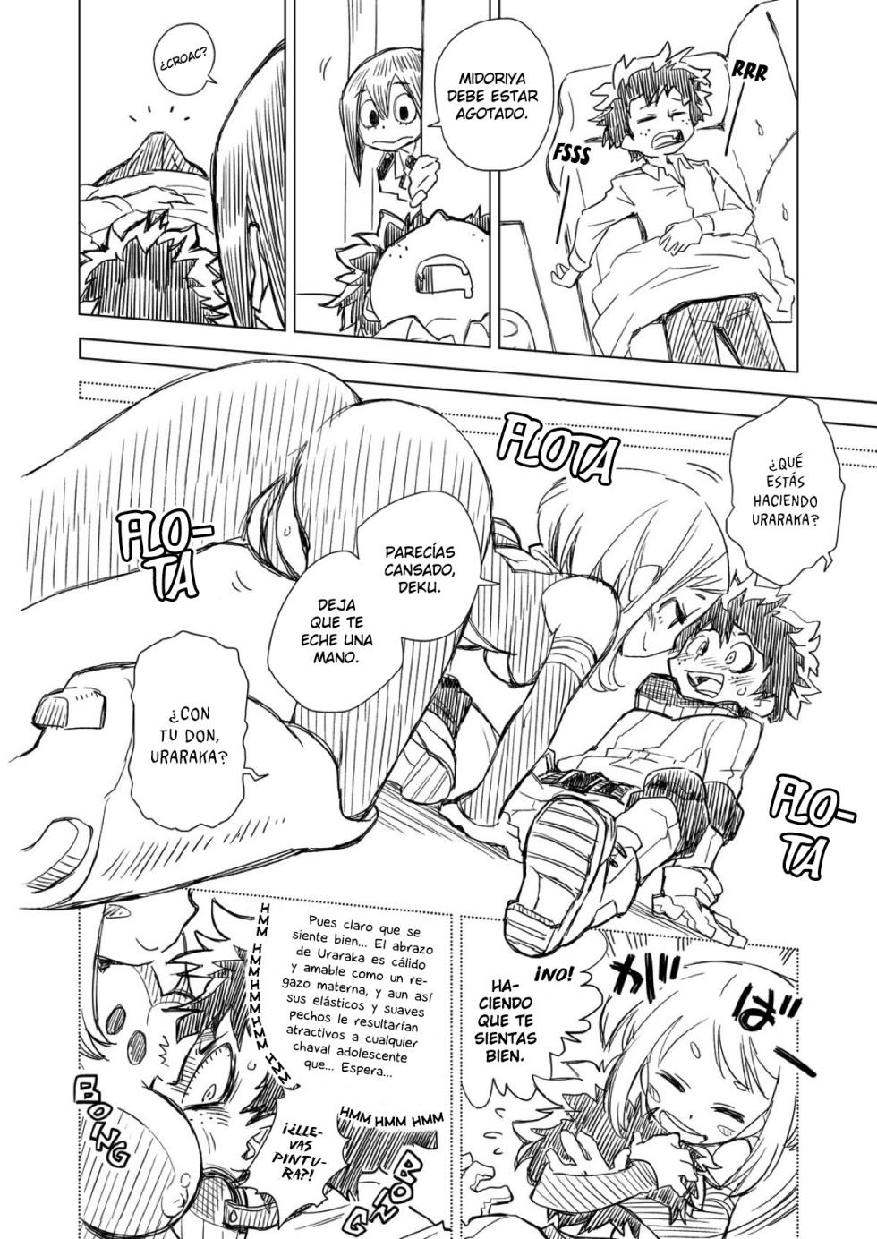 (C93) [Okosama Lunch (Nishinozawa Kaorisuke)] Boku no Mousou Academia - My Slick Academia (Boku no Hero Academia) [Spanish] {Gisicom} - Page 5