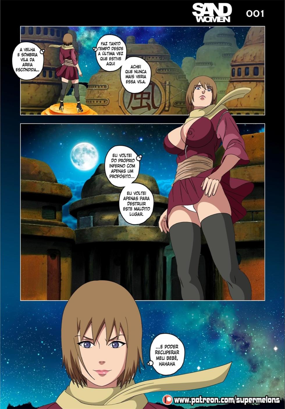 [Super Melons] Sand Women (Naruto) [Portuguese-BR] - Page 2