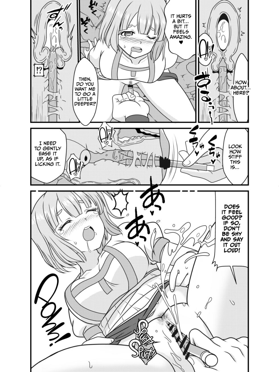 [Kutsugen Kanna] Pen Saki no Koibito [English] [CulturedCommissions] - Page 9