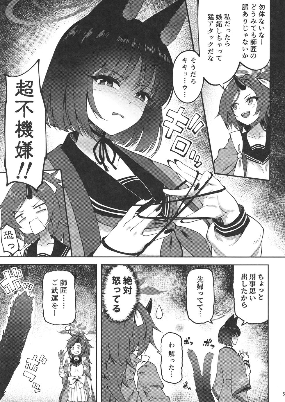 [Mugen@WORKS (Akiduki Akina) Yuushuudakedo shitsudo no takai sakusen sanbou (Blue Archive) [Digital] - Page 4