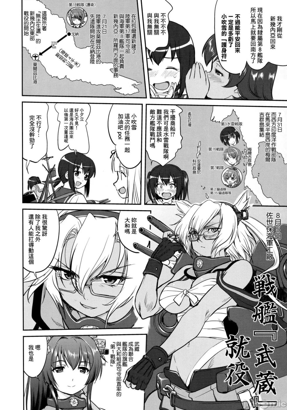 (C90) [Takotsuboya (TK)] Teitoku no Ketsudan - Tetsutei Kaikyou | Admiral's Decision: Iron Bottom Sound (Kantai Collection -KanColle-) [Chinese] [LSJ TKTK, 1epP-I] - Page 11