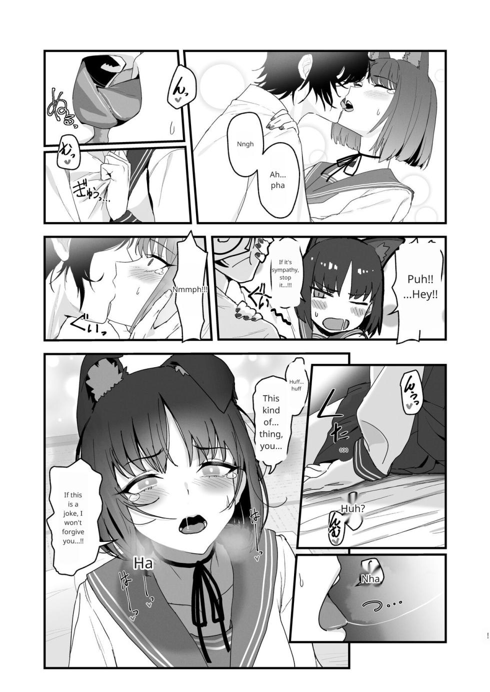 [Yoridori Midori (Akasirokiiro)] Iro ni wa Ideji Kikyou no Hana (Blue Archive) [English] [Digital] - Page 9