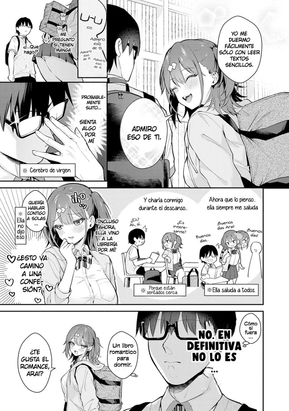 [Mashiro Shirako] Better than fiction (Kanojo Face) [Spanish] [Hangyaku No Scanlation] [Digital] - Page 4