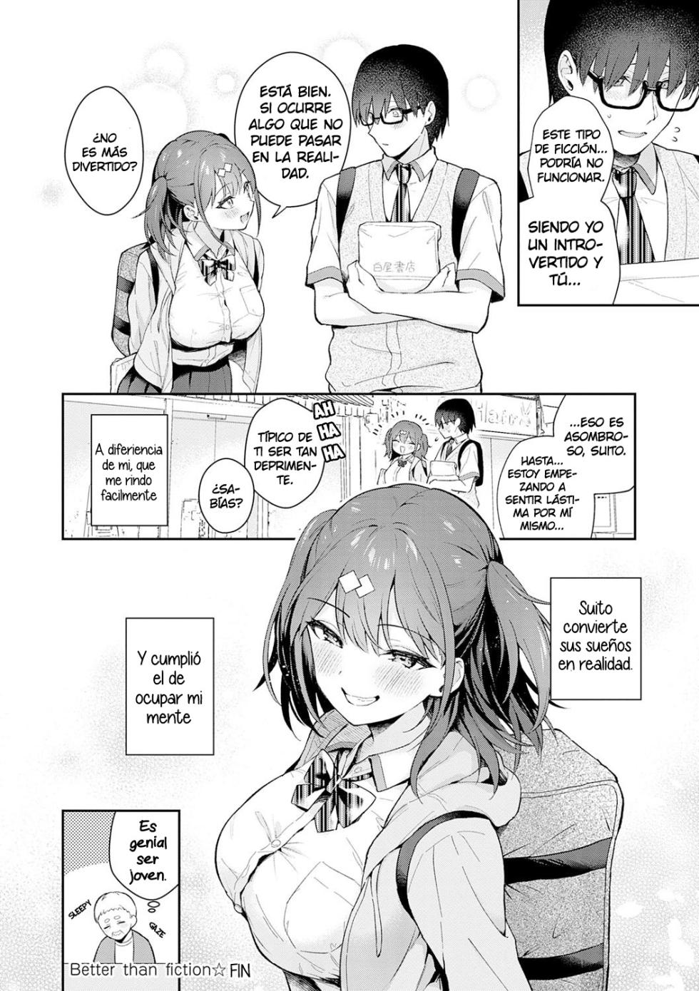 [Mashiro Shirako] Better than fiction (Kanojo Face) [Spanish] [Hangyaku No Scanlation] [Digital] - Page 29